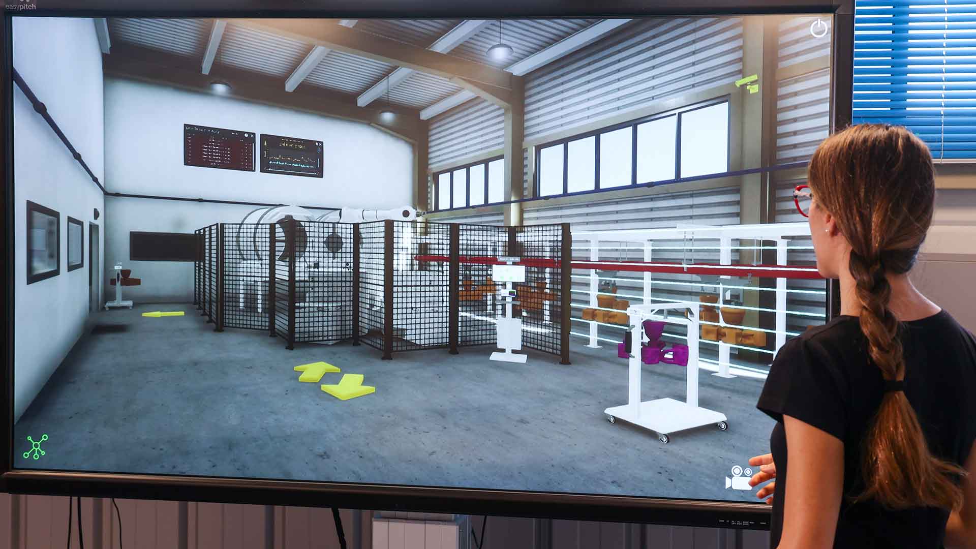 Video illustrant l'utilisation du jumeau numérique Freyssinet Aero